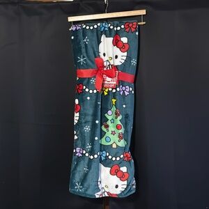 Hello Kitty Christmas Throw Blanket